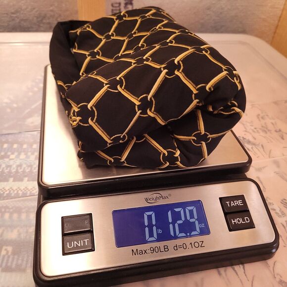 Michael Kors Top XL Black, Gold Chain Link Print NWT - Picture 12 of 12